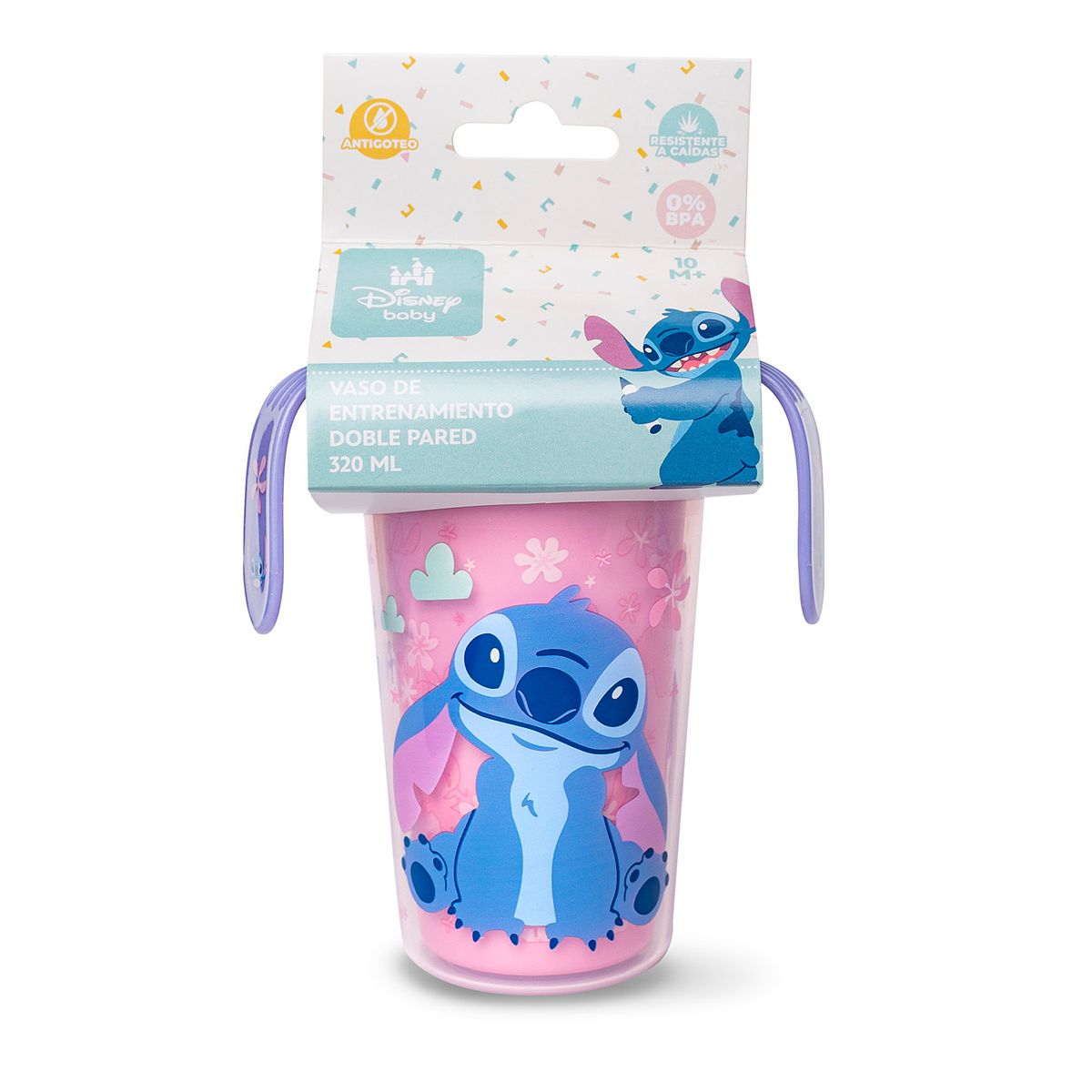 DISNEY - Tomatodo Doble Pared Asas Stitch 320 ml