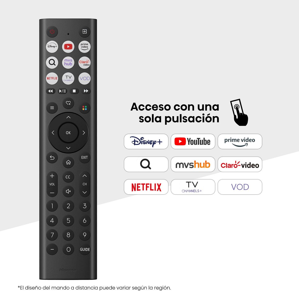 HISENSE - Televisor Hisense 43'' FHD