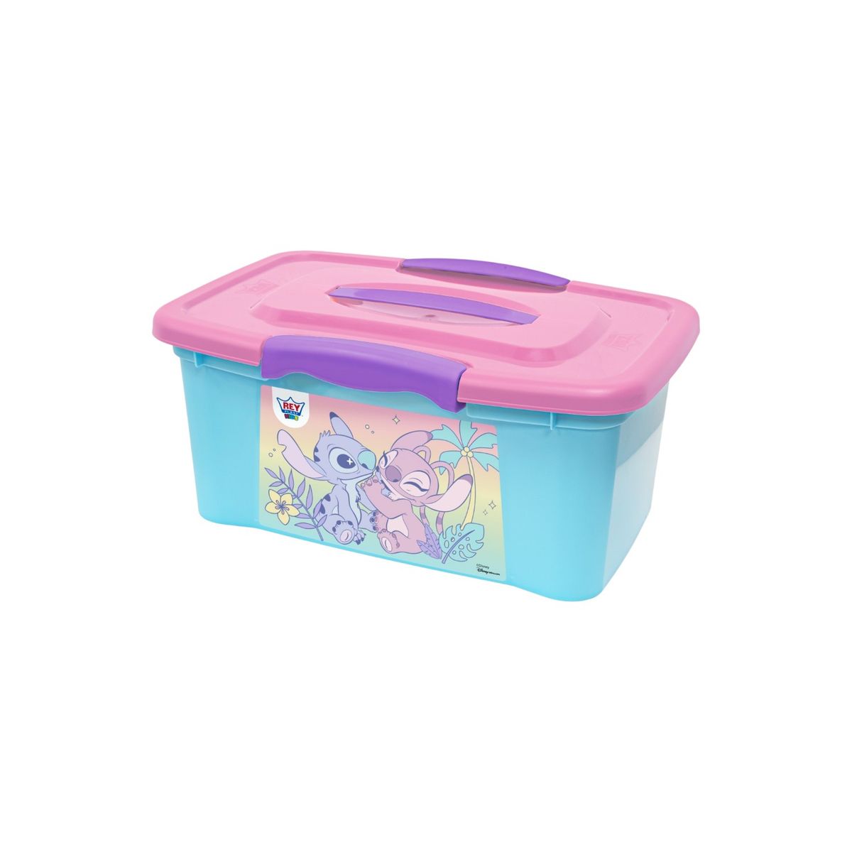 REYPLAST - Caja Disney Stitch Ultraforte 6.5 L