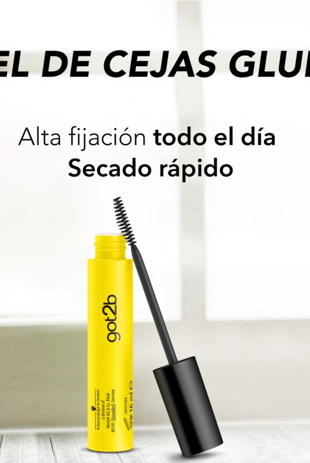GOT2B - Gel para Cejas y Bordes del Cabello Glued Got2B Envase 16 mL