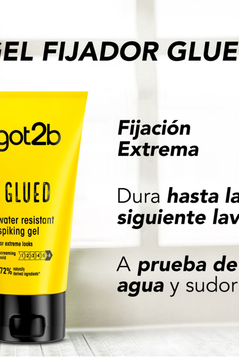 GOT2B - Gel para Cabello Glued Got2B Envase 150 mL