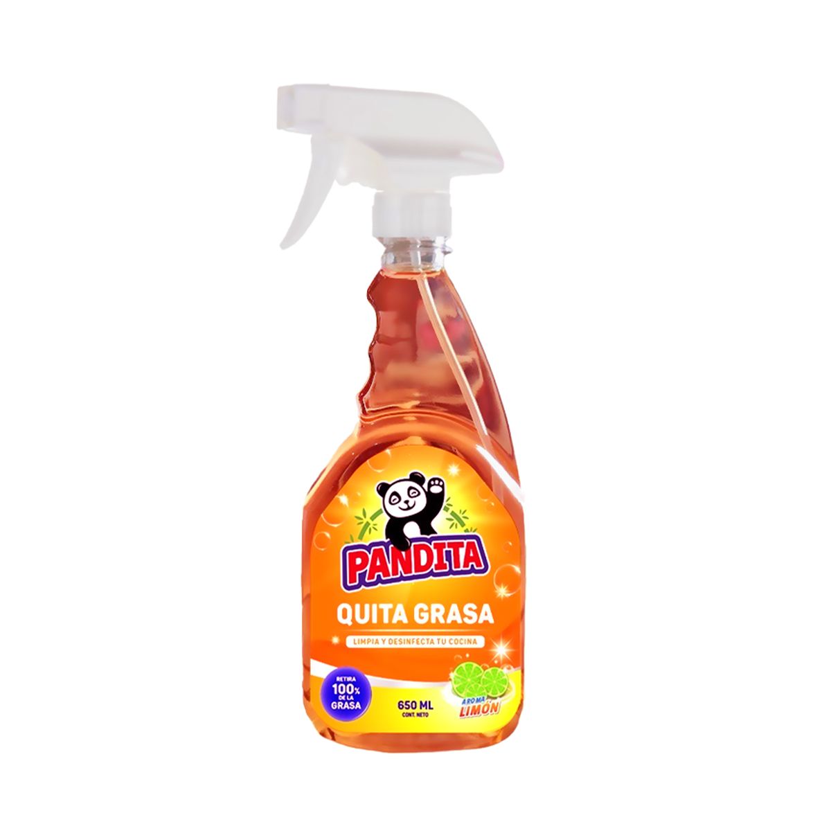 PANDITA - Quitagrasa Pandita Limón Envase 650 mL