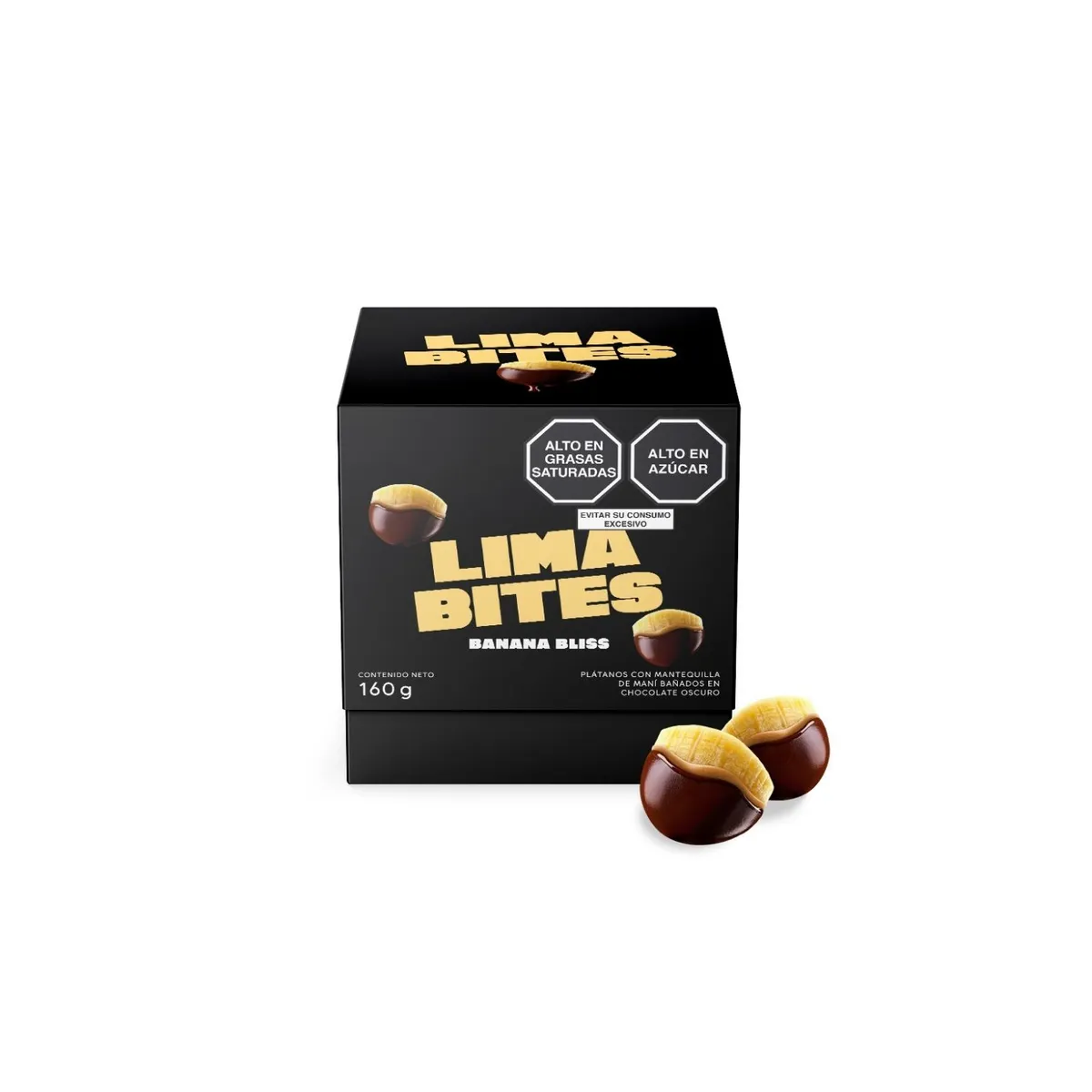 LIMA BITES - Bombones Lima Bites Banana Bliss Caja 160 g
