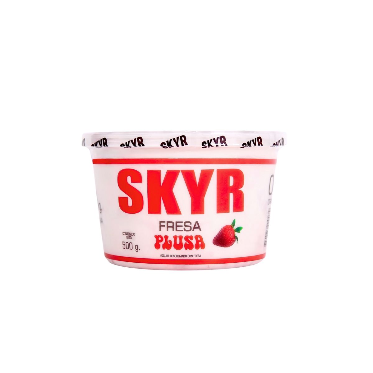 PLUSA - Yogurt Plusa Skyr Fresa Envase 500 g