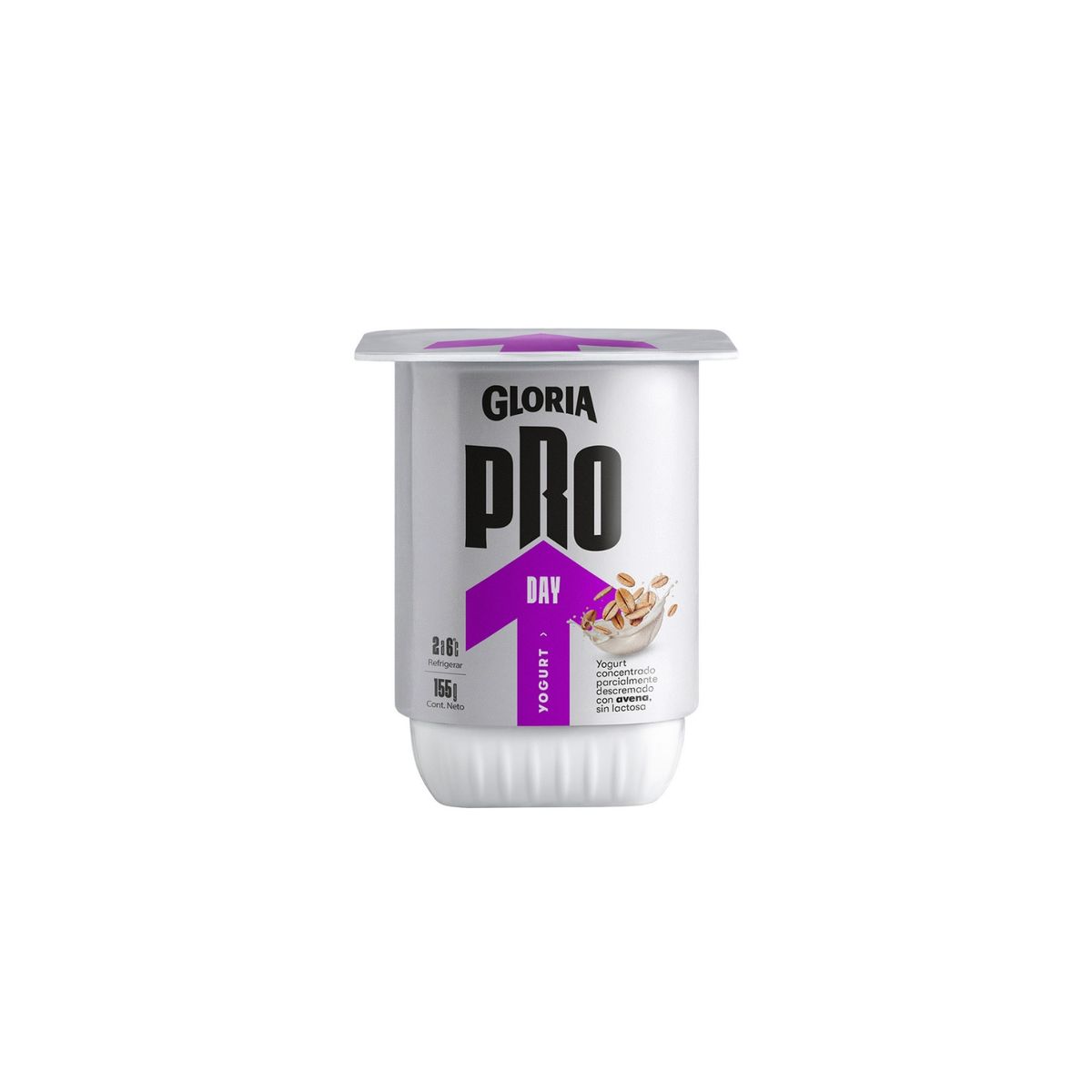 GLORIA PRO - Yogurt Gloria Pro Power Avena Envase 155 g