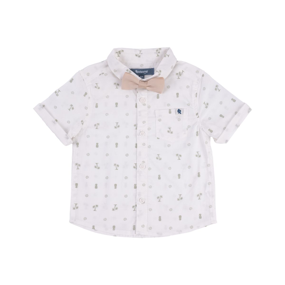 REDWOOD - WEB CONJUNTO SHORT TIRANTES  BO ECRU 12M