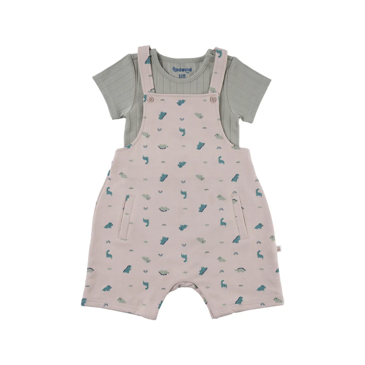 REDWOOD - Conjunto Jumper Body Bebé Niño