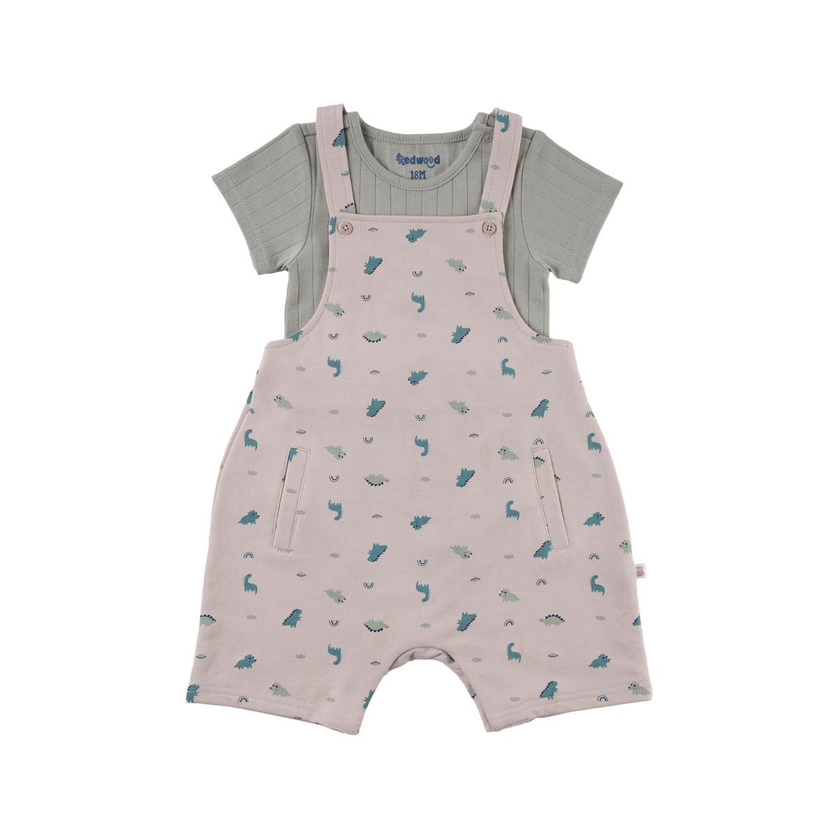 REDWOOD - Conjunto Jumper Body Bebé Niño