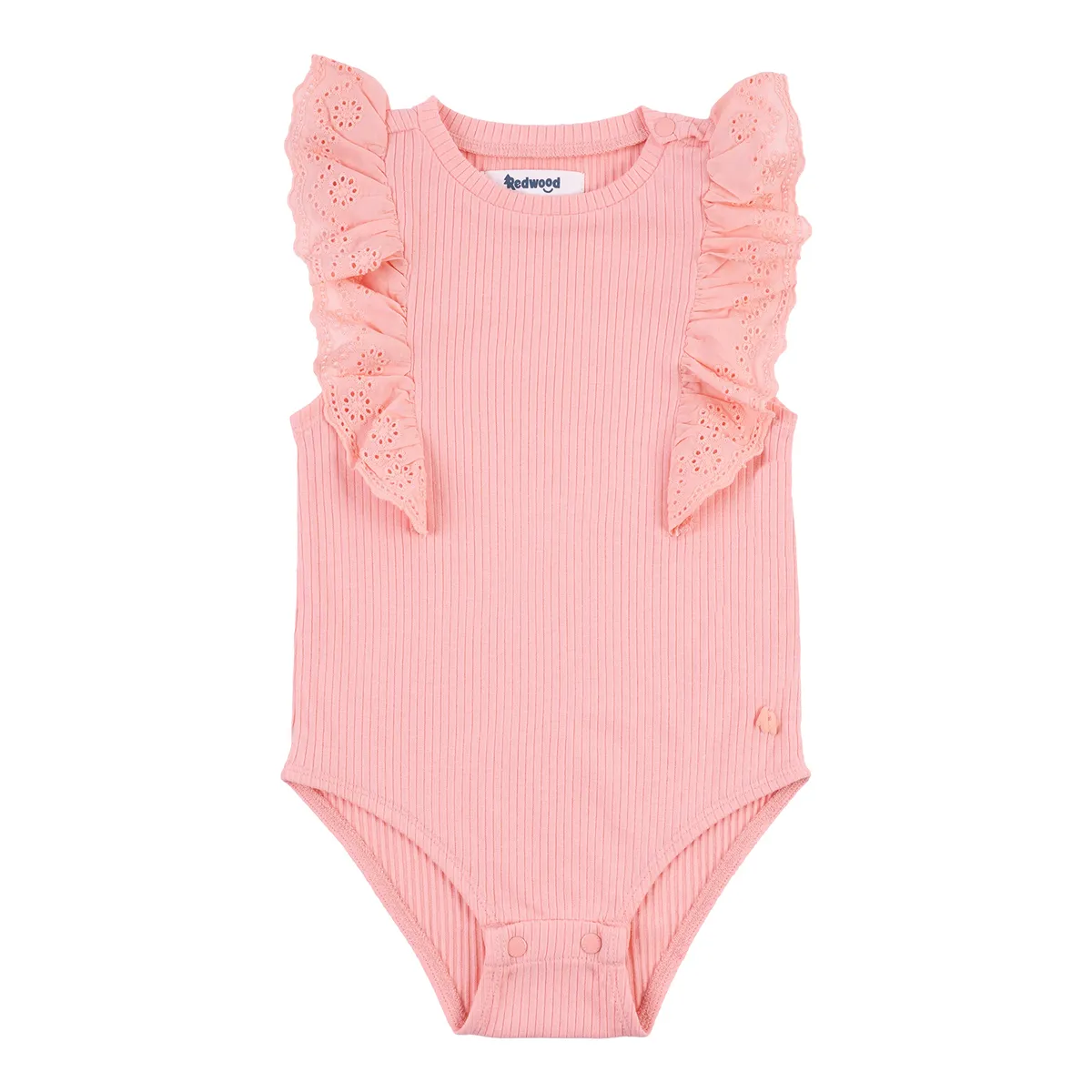 REDWOOD - Body Macrame Manga Corta Bebé Niña