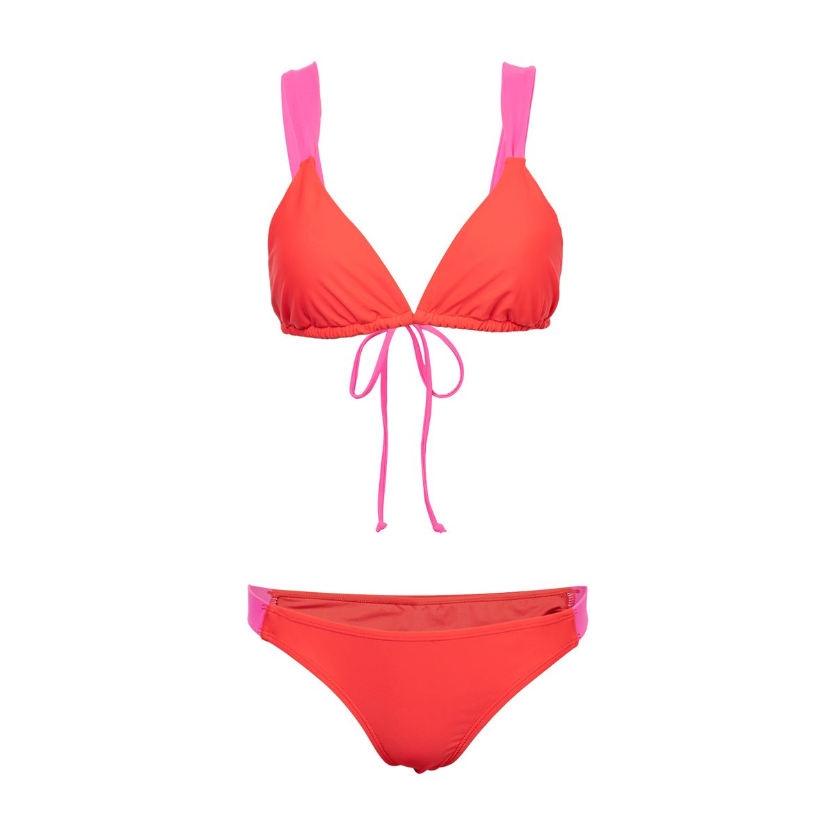 REDWOOD - WEB BIKINI TRIANGULO CONTRASTE BLUEBERRY L