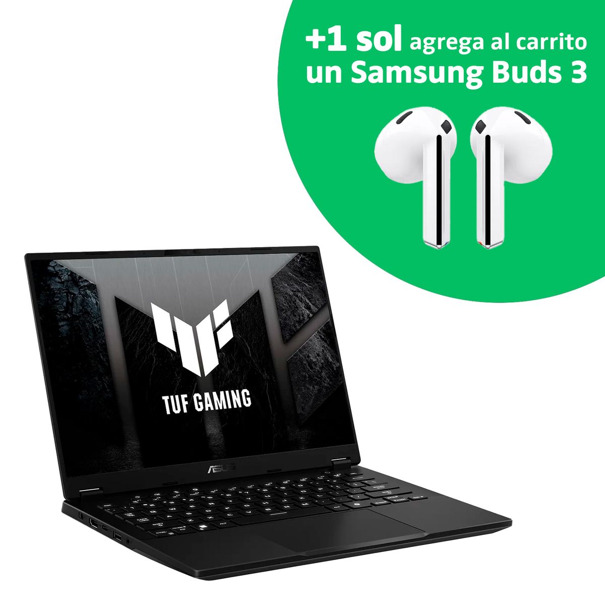 ASUS - Laptop ASUS TUF Gaming A14 R9 Ai9 Hx370 32GB 1TB Rtx 4060