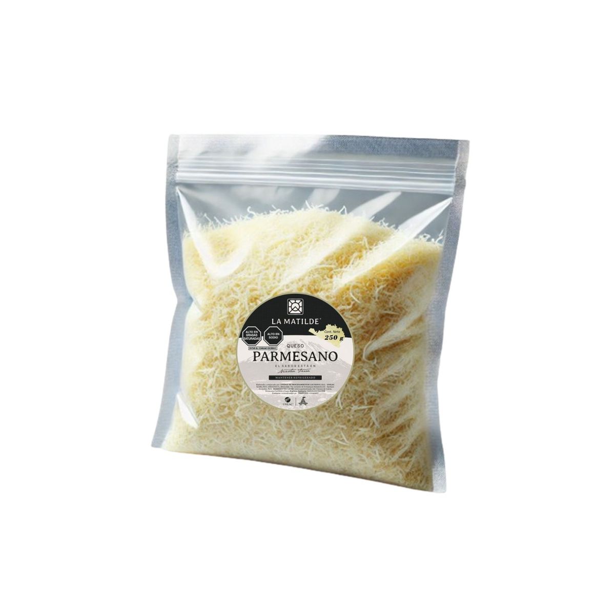 LA MATILDE - Queso Parmesano Rallado La Matilde Bolsa 250 g