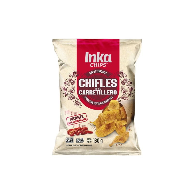 INKA CHIPS - Chifles Inka Chips Picante Bolsa 130 g