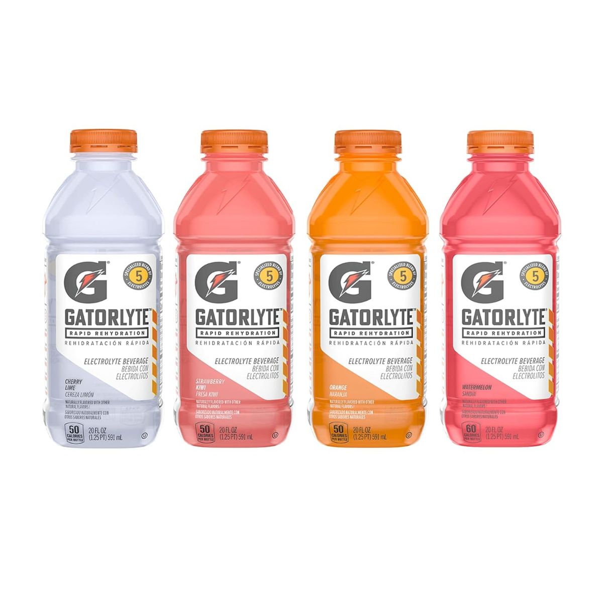  - Bebida Rehidratante Gatorlyte Mix Pack 4 Botellas 591 mL