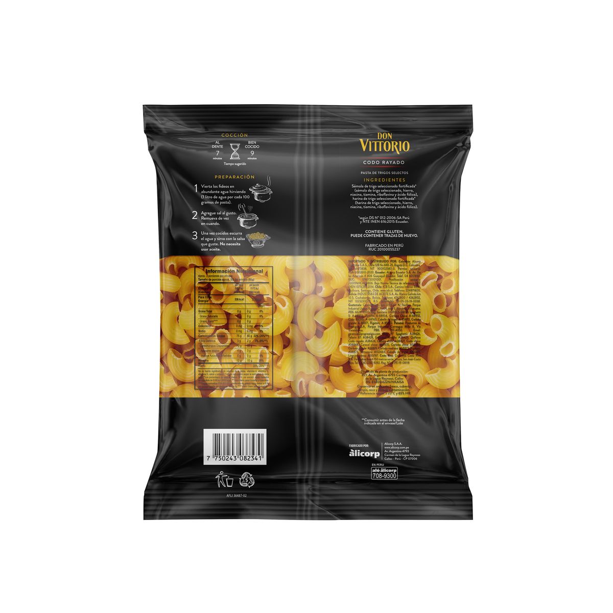 DON VITTORIO - Canuto Rayado Don Vittorio Bolsa 250 g