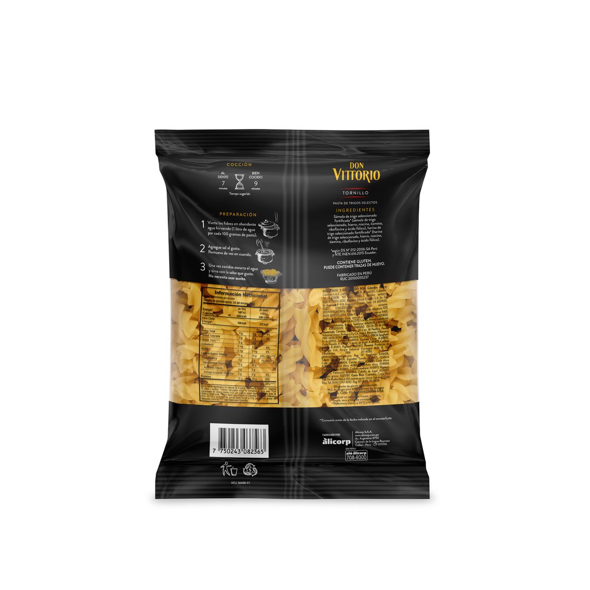 DON VITTORIO - Tornillo Bolsa Don Vittorio Bolsa 250 g