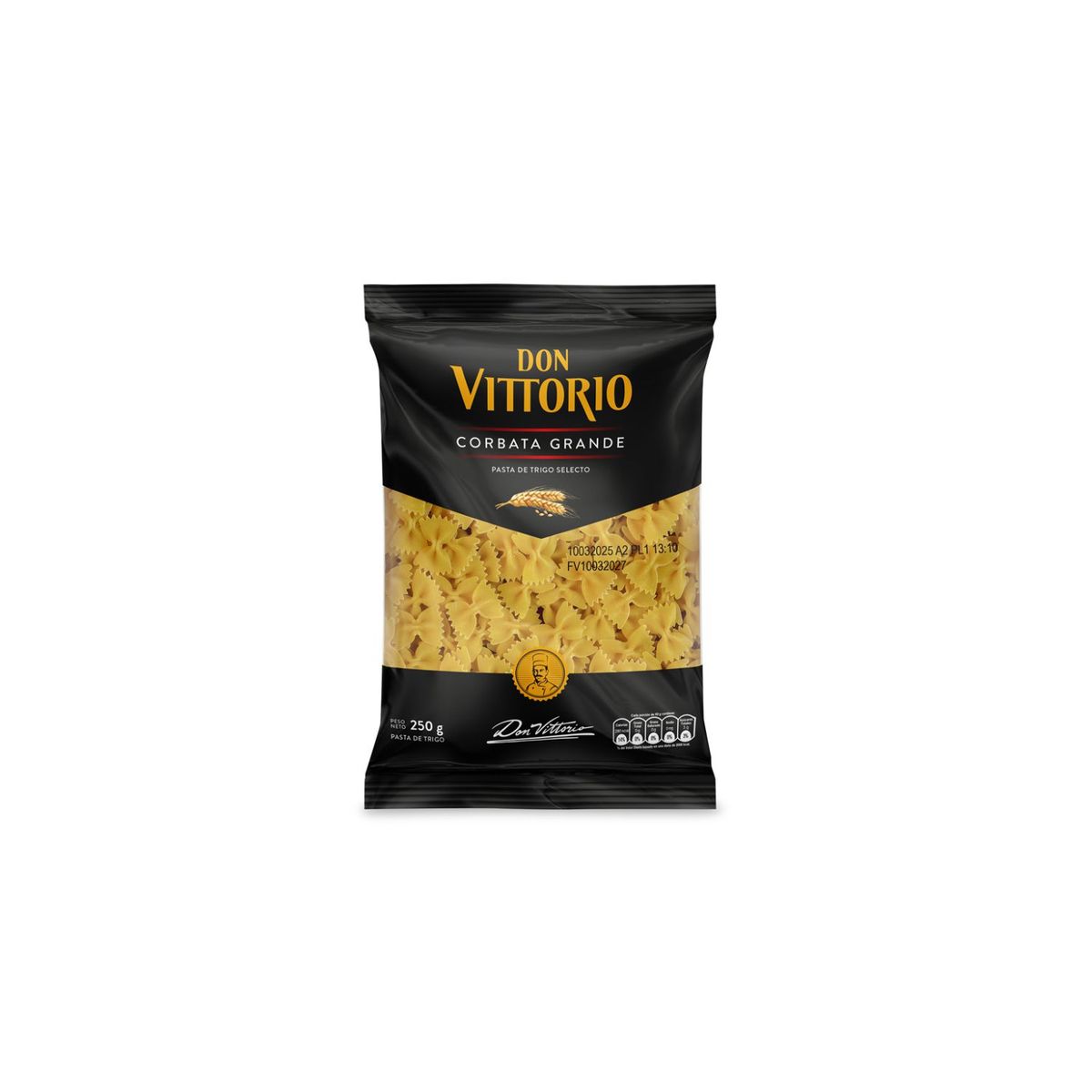 DON VITTORIO - Corbata Grande Don Vittorio Bolsa 250 g