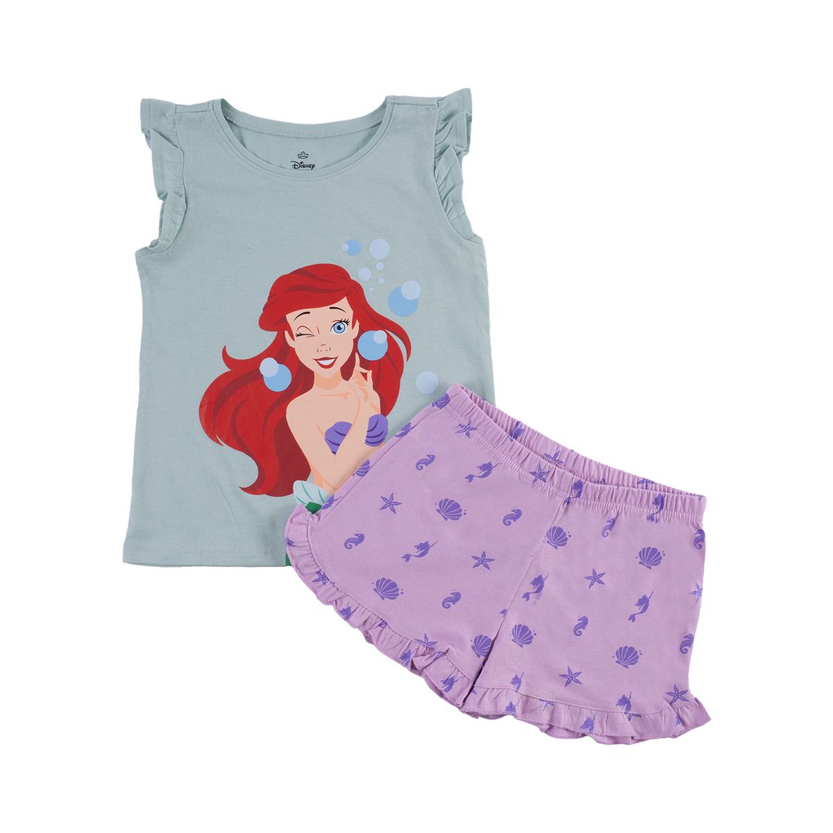 DISNEY - RL - Pijama Corta Princesas Niña