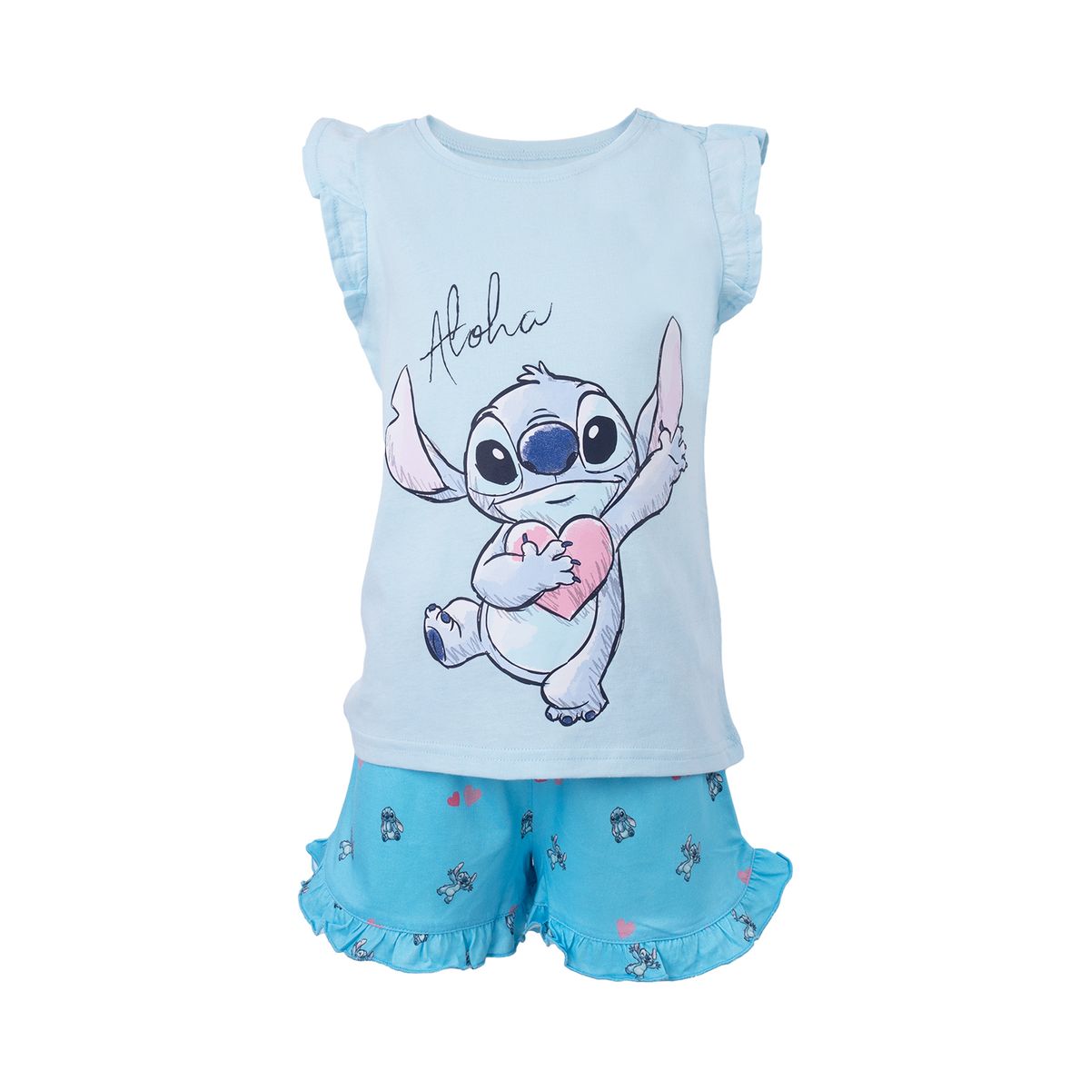 DISNEY - RL - Pijama Corta Stitch Niña