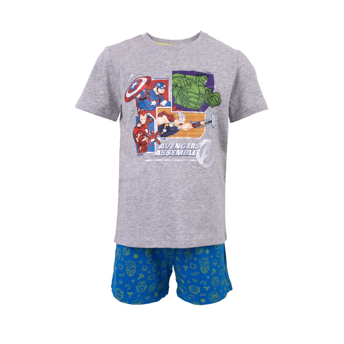 MARVEL - RL - Pijama Corta Avengers Niño