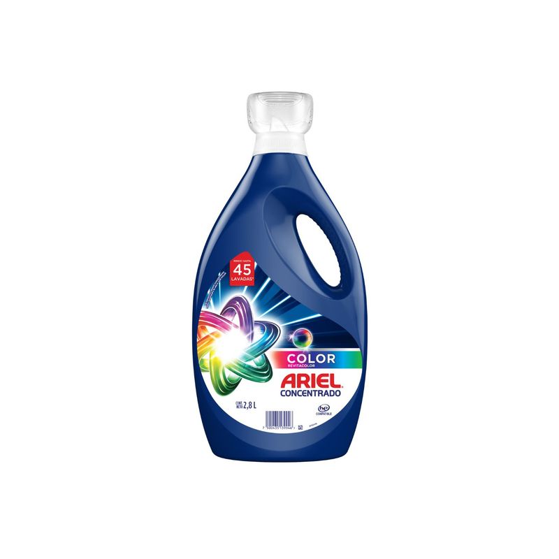 ARIEL - Detergente Líquido Ariel Color Envase 2800 mL