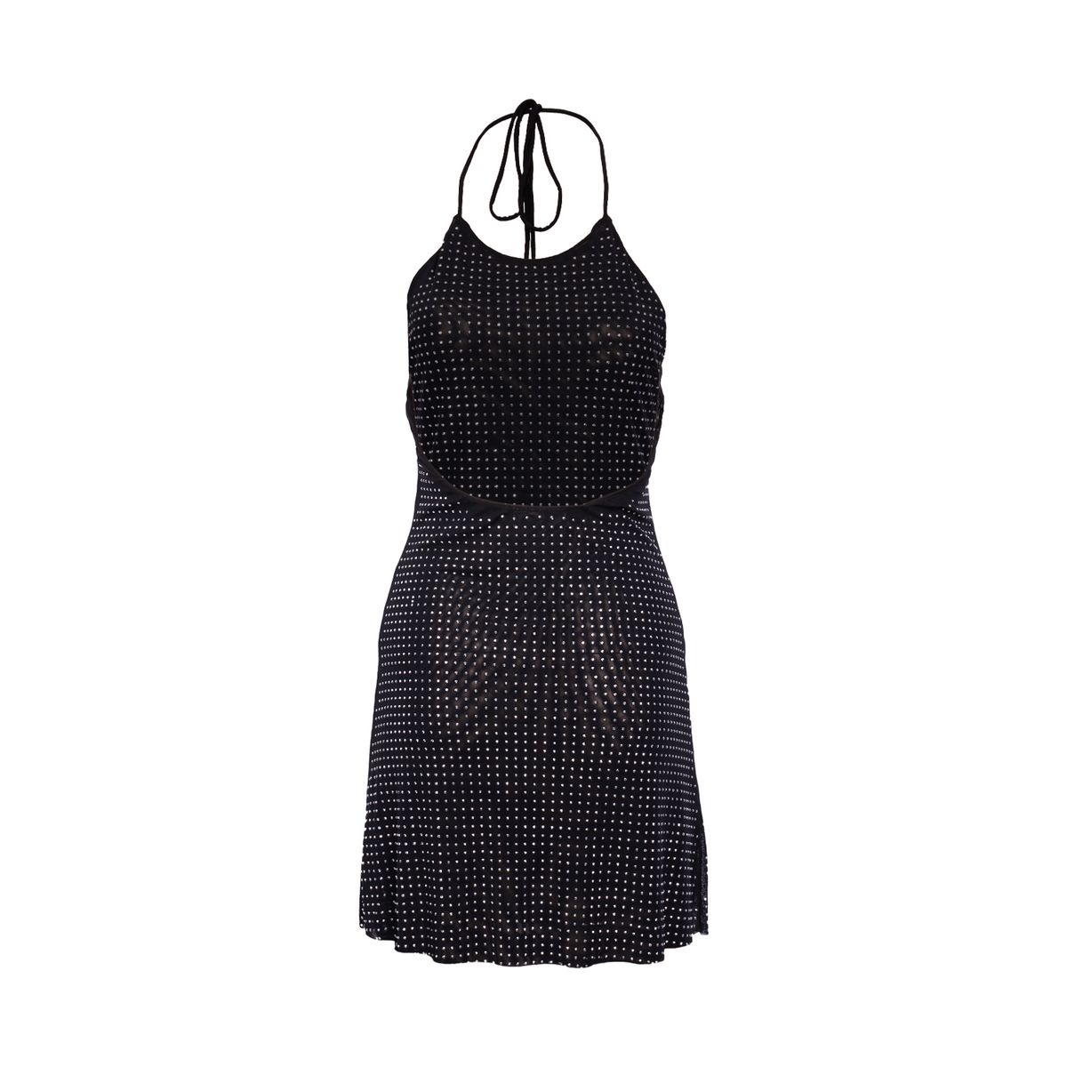REDWOOD - Vestido Mesh Brillos Mujer Redwood