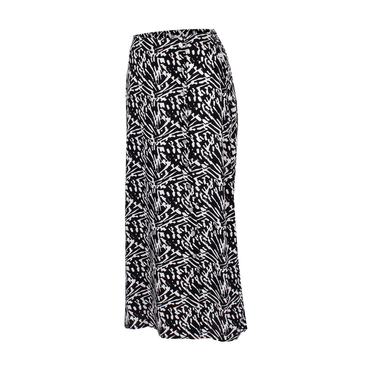  - WEB FALDA MIDI BOTONES CN BLACK PRINT S