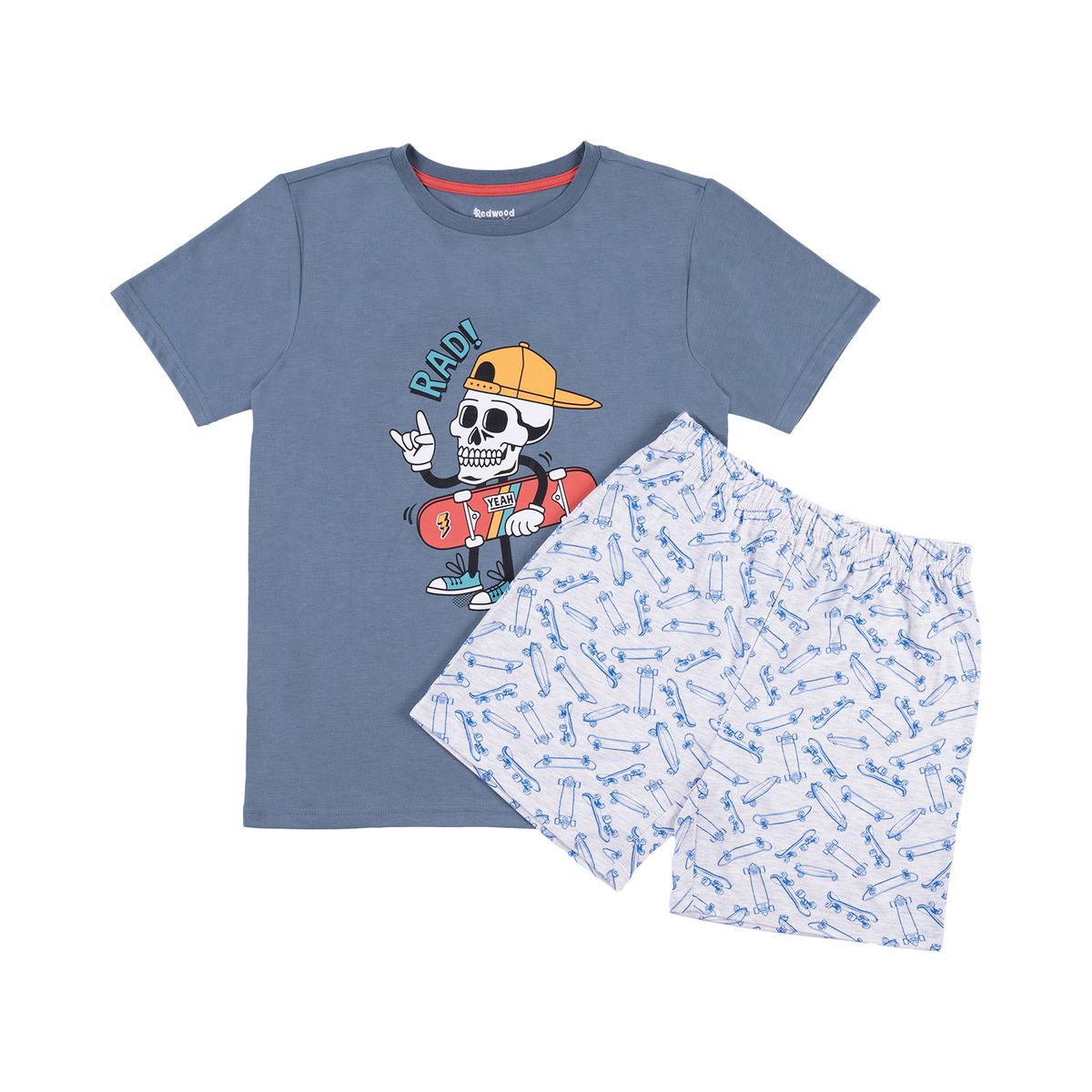 REDWOOD - WEB PIJ PALLET TO LT BLU   LT GREY ML 10