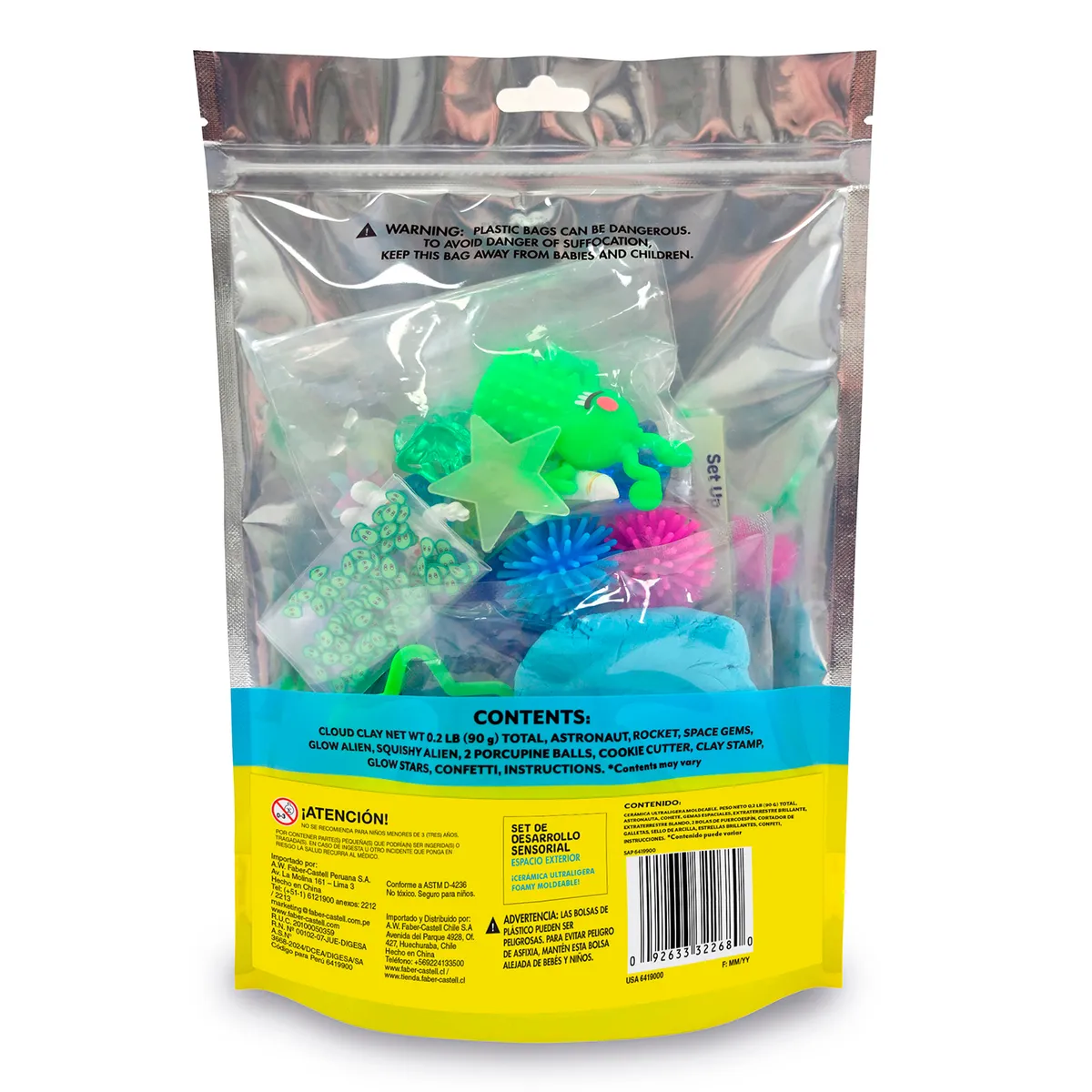 FABER CASTELL - Kit Desarrollo Sensorial Espacio Exterior