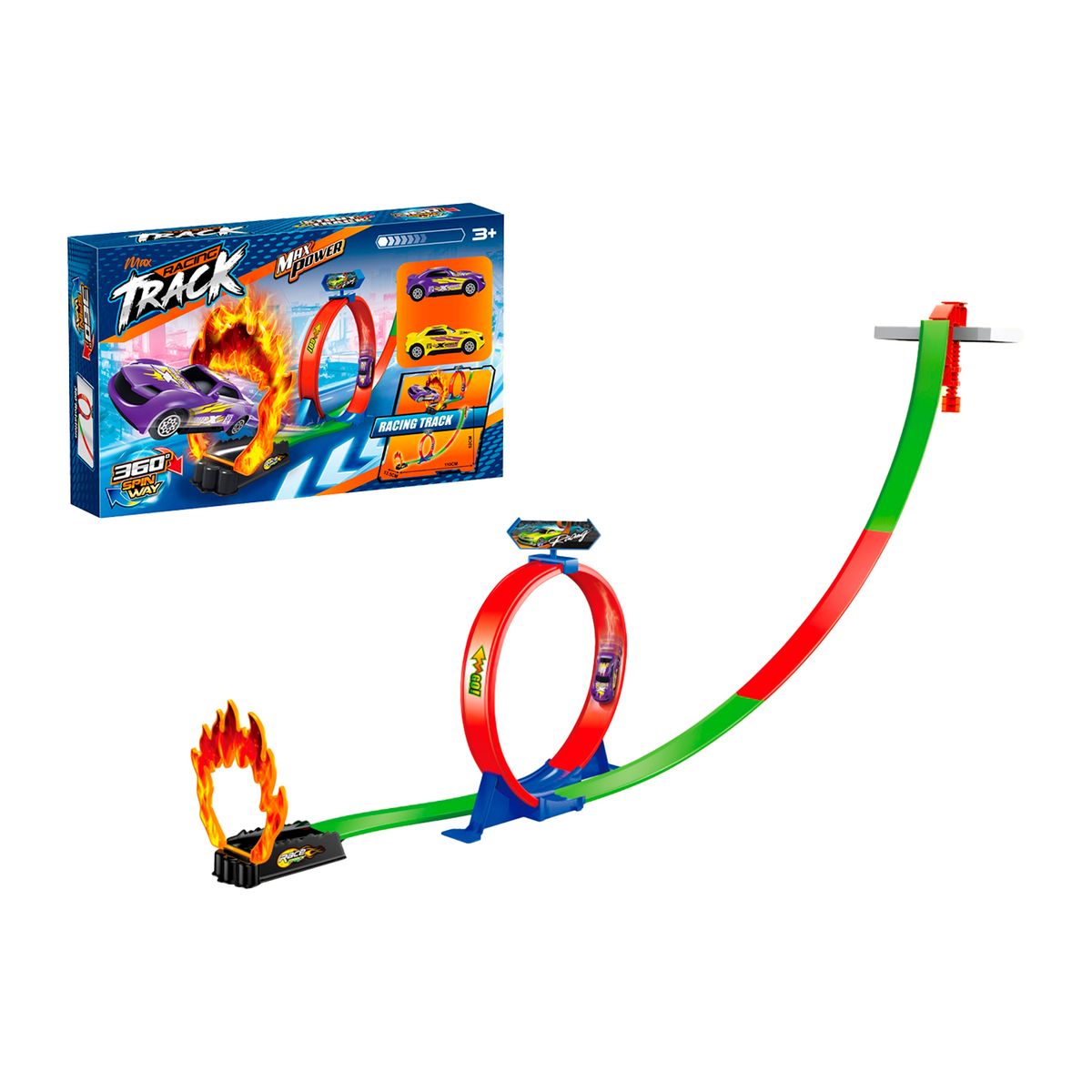 TRACK LAUNCH - Pista de Autos Speed Powerful Fórmula 1