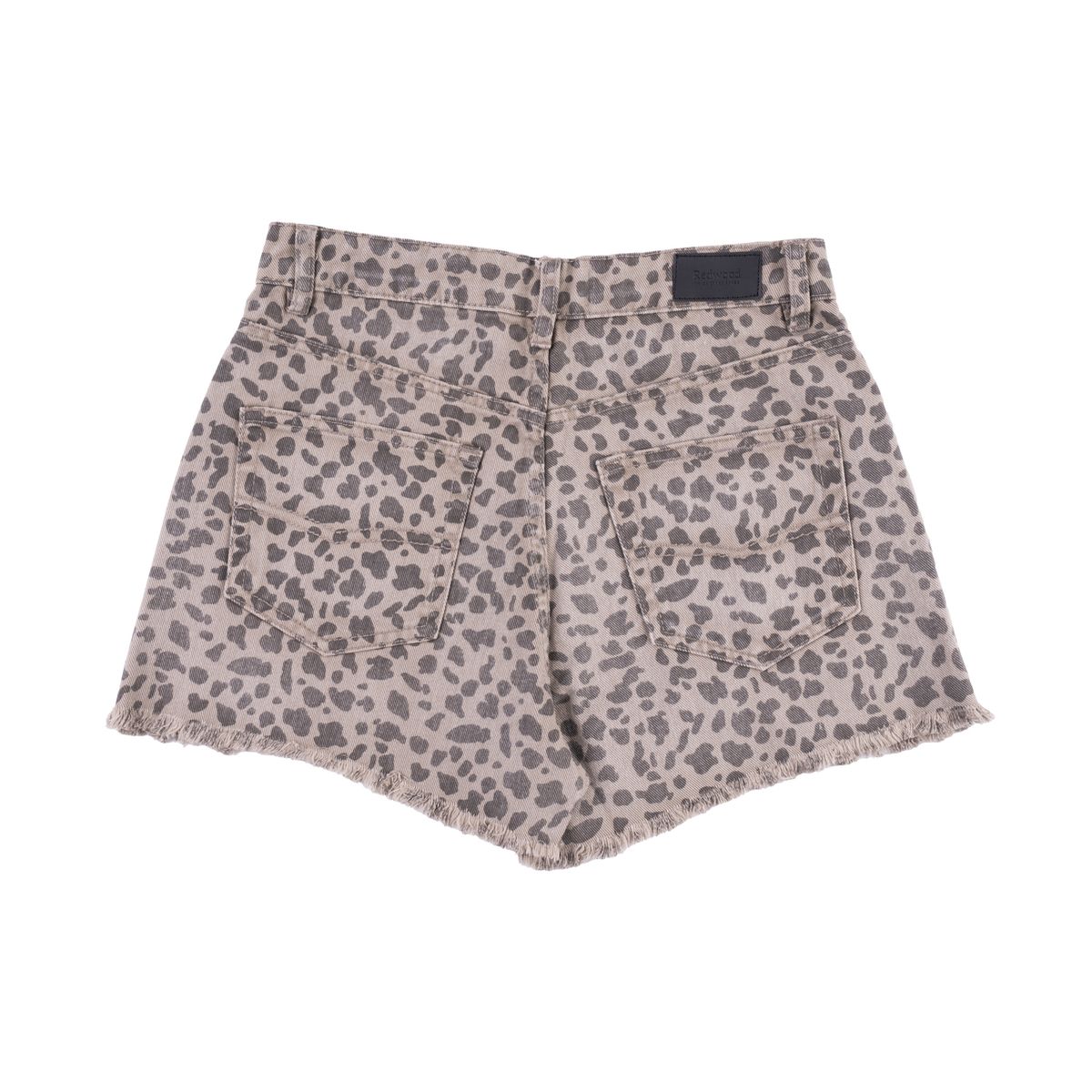 REDWOOD - WEB SHORT JEAN DESGASTE ANIMAL PRINT 26