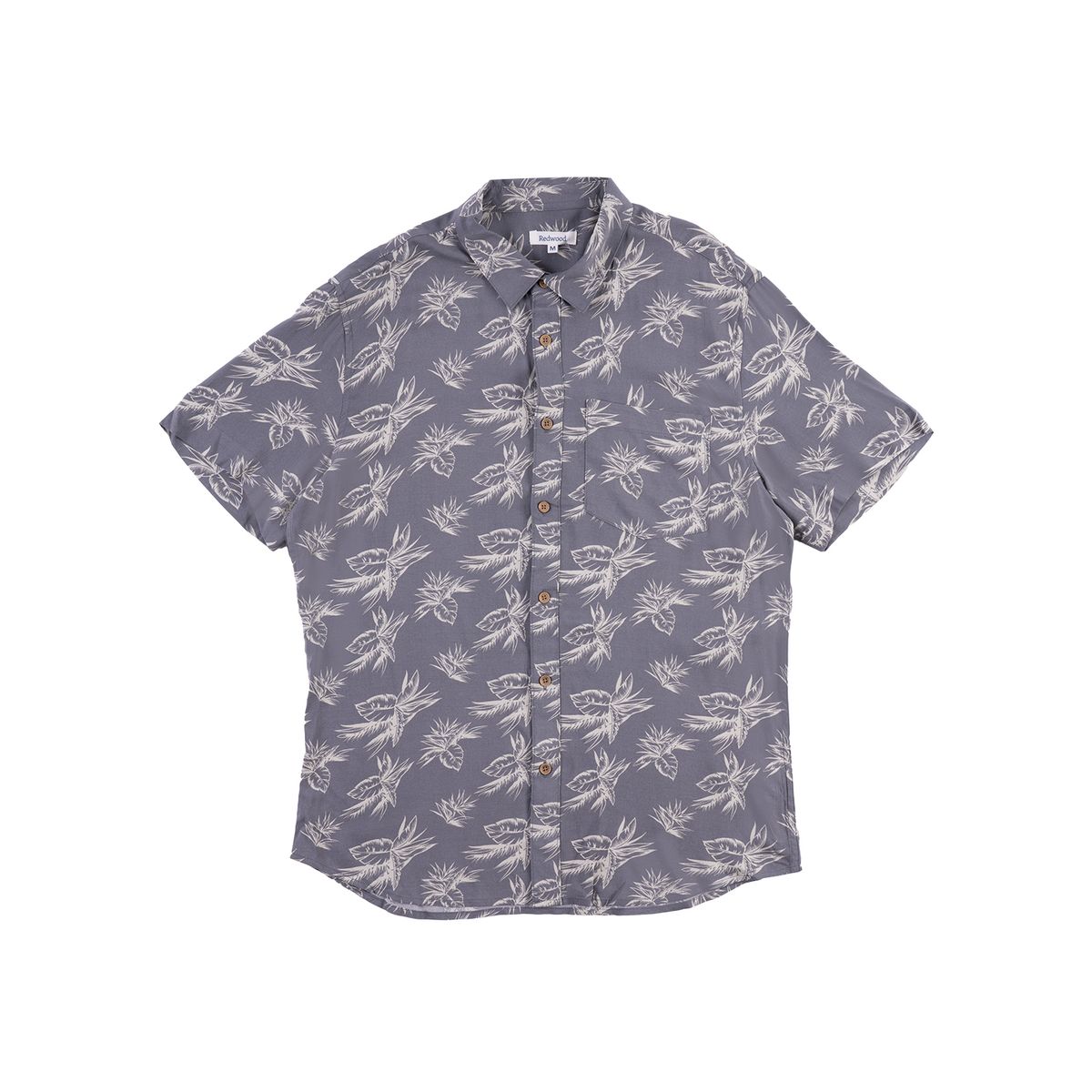 REDWOOD - WEB CAMISA MC GUAYABERA BOLSILLO BLACK L