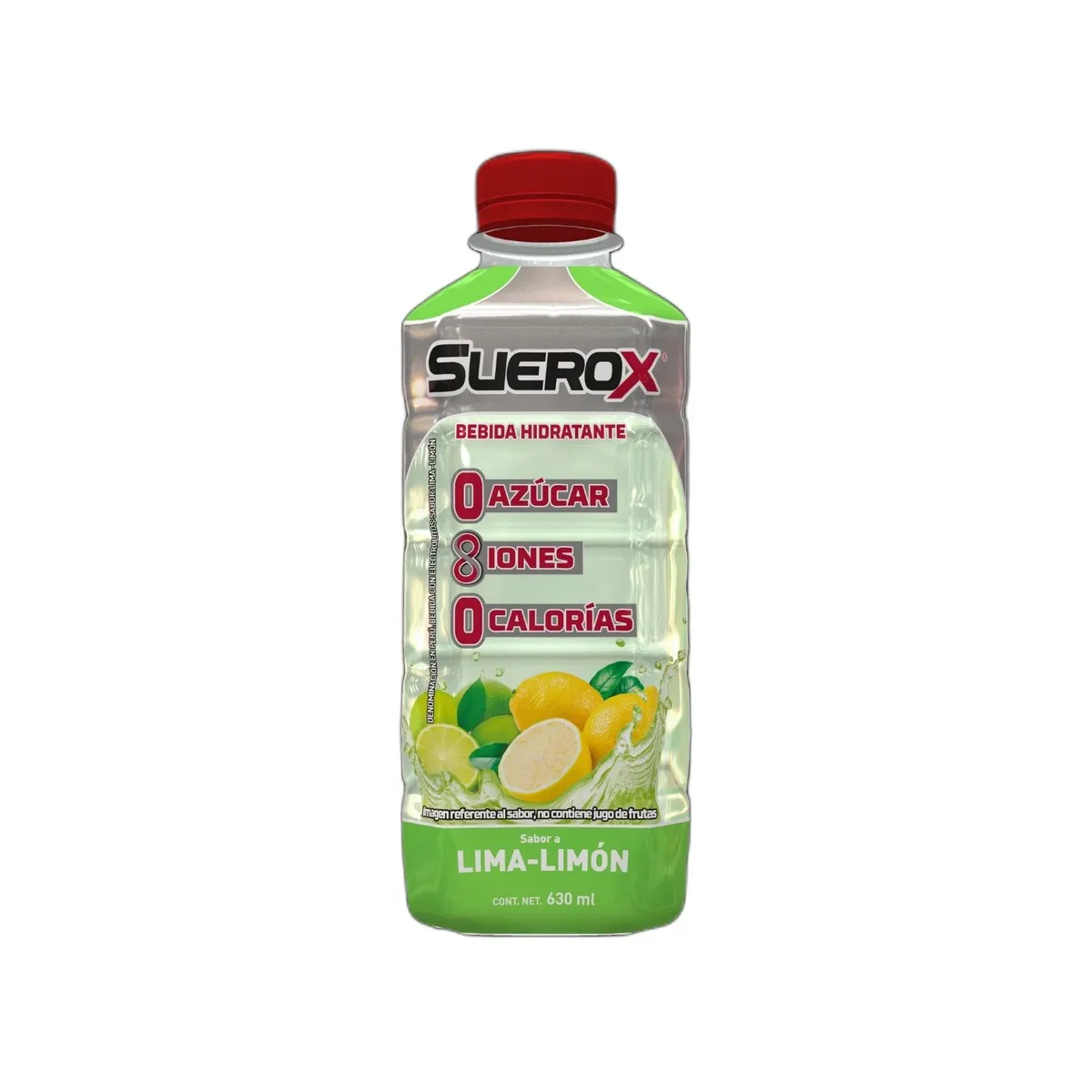 SUEROX - Bebida Rehidratante Suerox Lima Limón Botella 630 mL