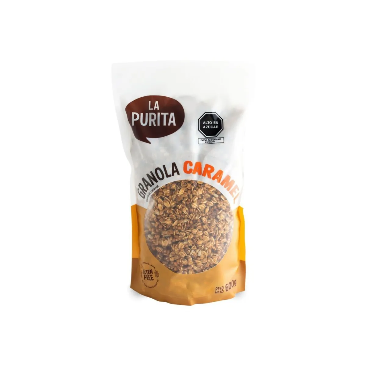 LA PURITA - Granola de Avena La Purita Caramel Empaque 600 g