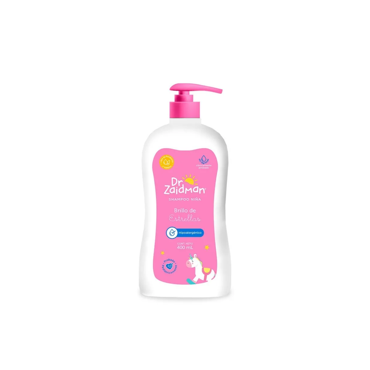 DR ZAIDMAN - Shampoo Dr Zaidman Niña Brillo de Estrellas Envase 400 mL