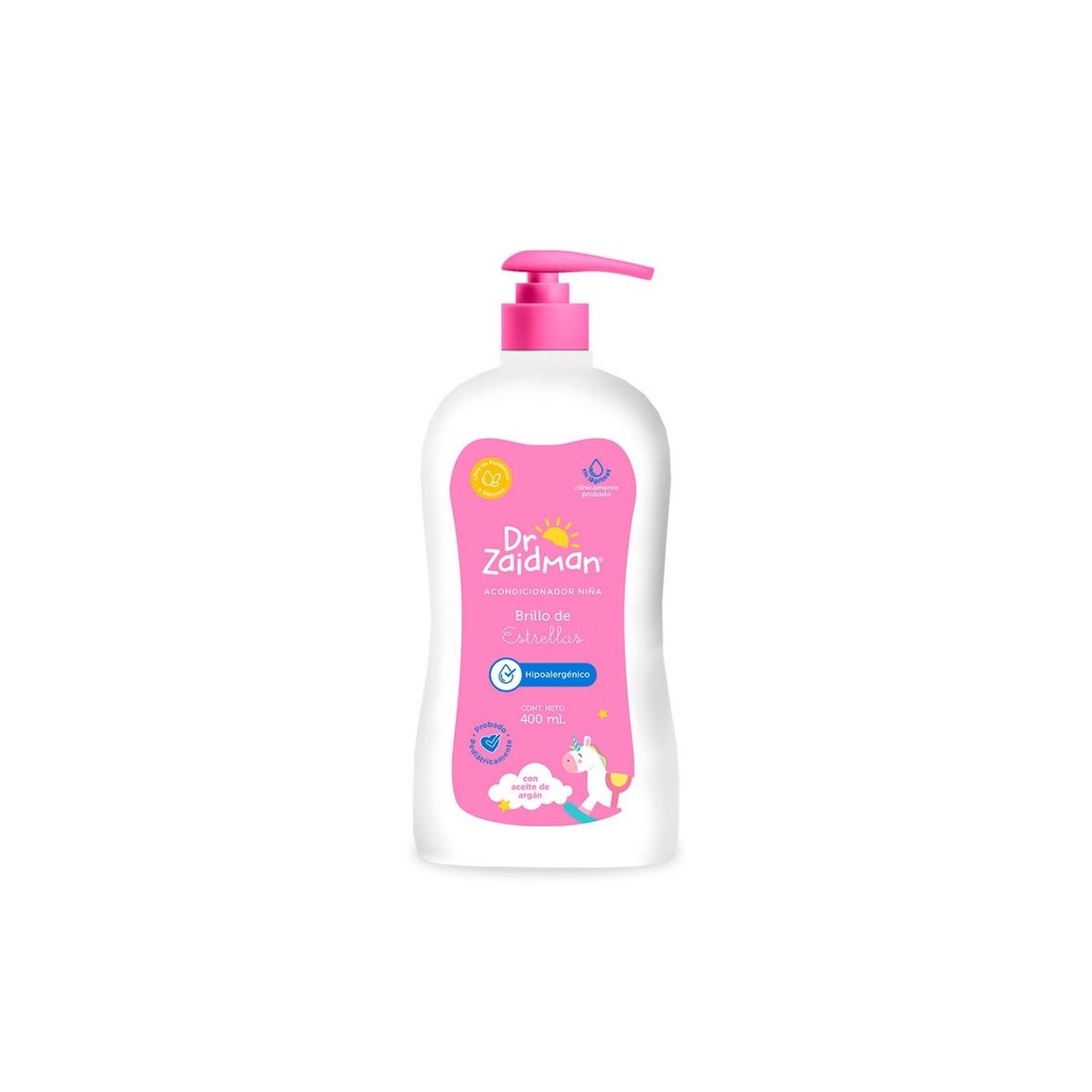 DR ZAIDMAN - Acondicionador Dr Zaidman Niña Brillo de Estrellas Envase 400 mL