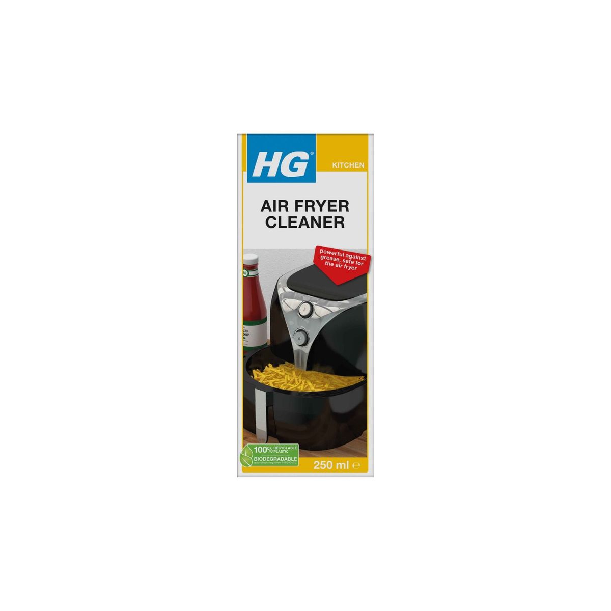 HG - Limpiador de Freidora de Aire HG Caja 250 mL