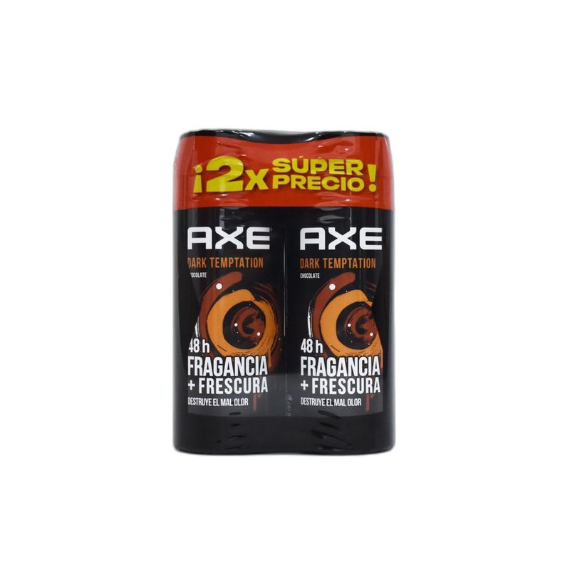 AXE - Desodorante Axe Spray Dark Temptation Pack 2 Envase 150 mL