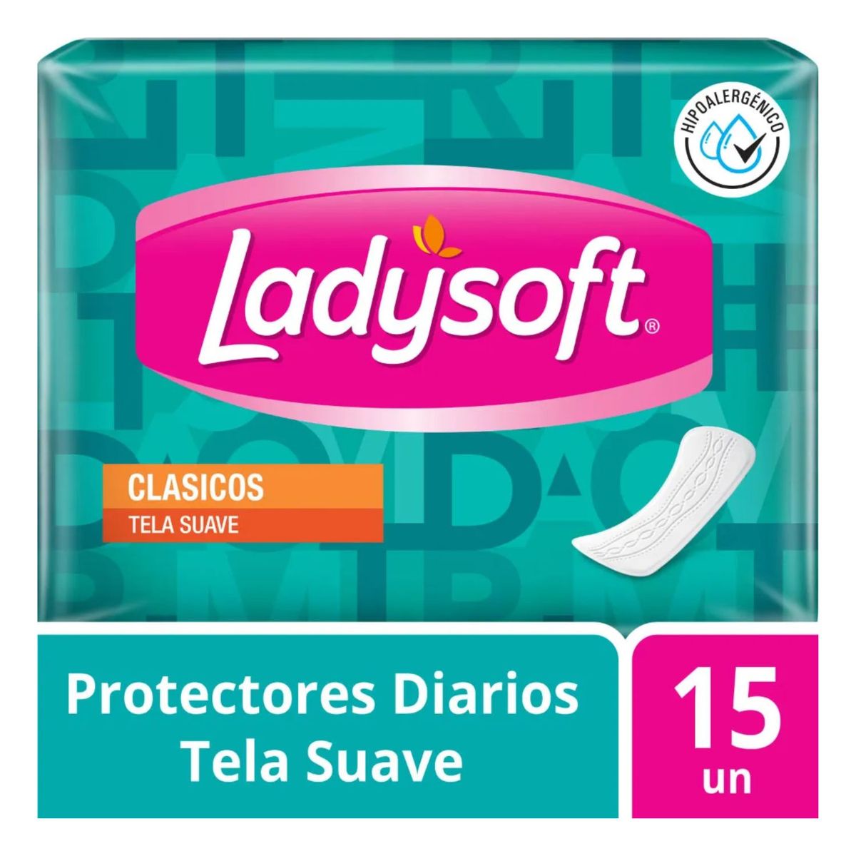 LADYSOFT - Protectores Diarios Ladysoft Clásicos Empaque 15 Und