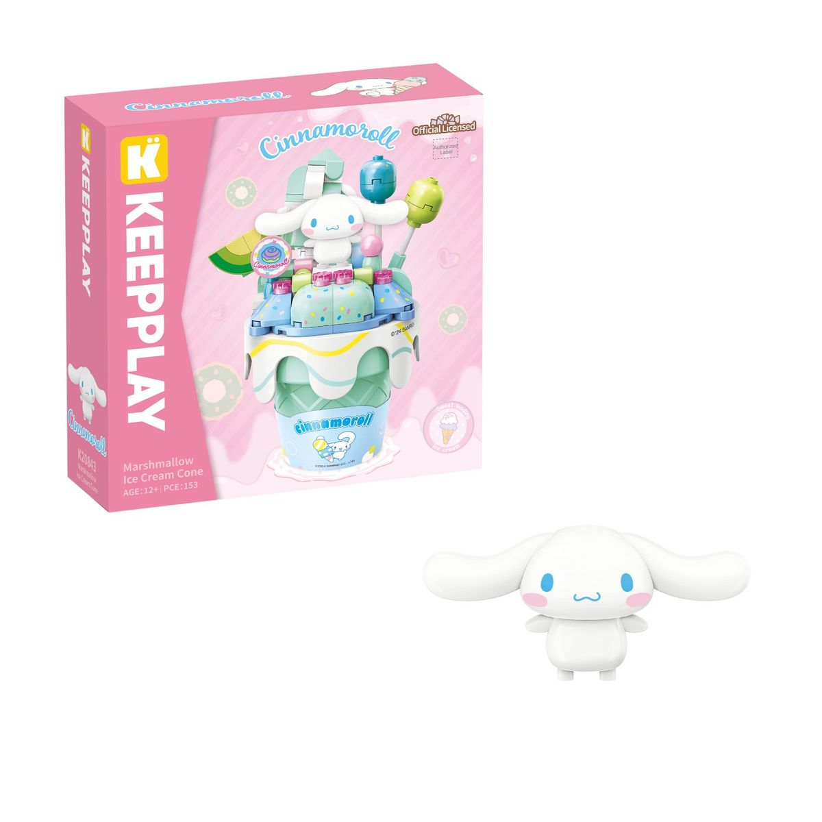 Hello Kitty - Keeppley Algodón de Azúcar Cinnamoroll