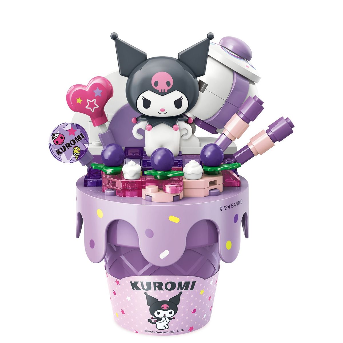 Hello Kitty - Keeppley Bloques Cono Uva Kuromi