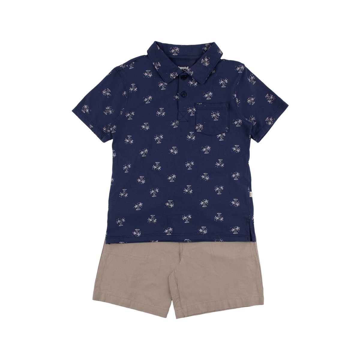 REDWOOD - Conjunto Chambray Niño