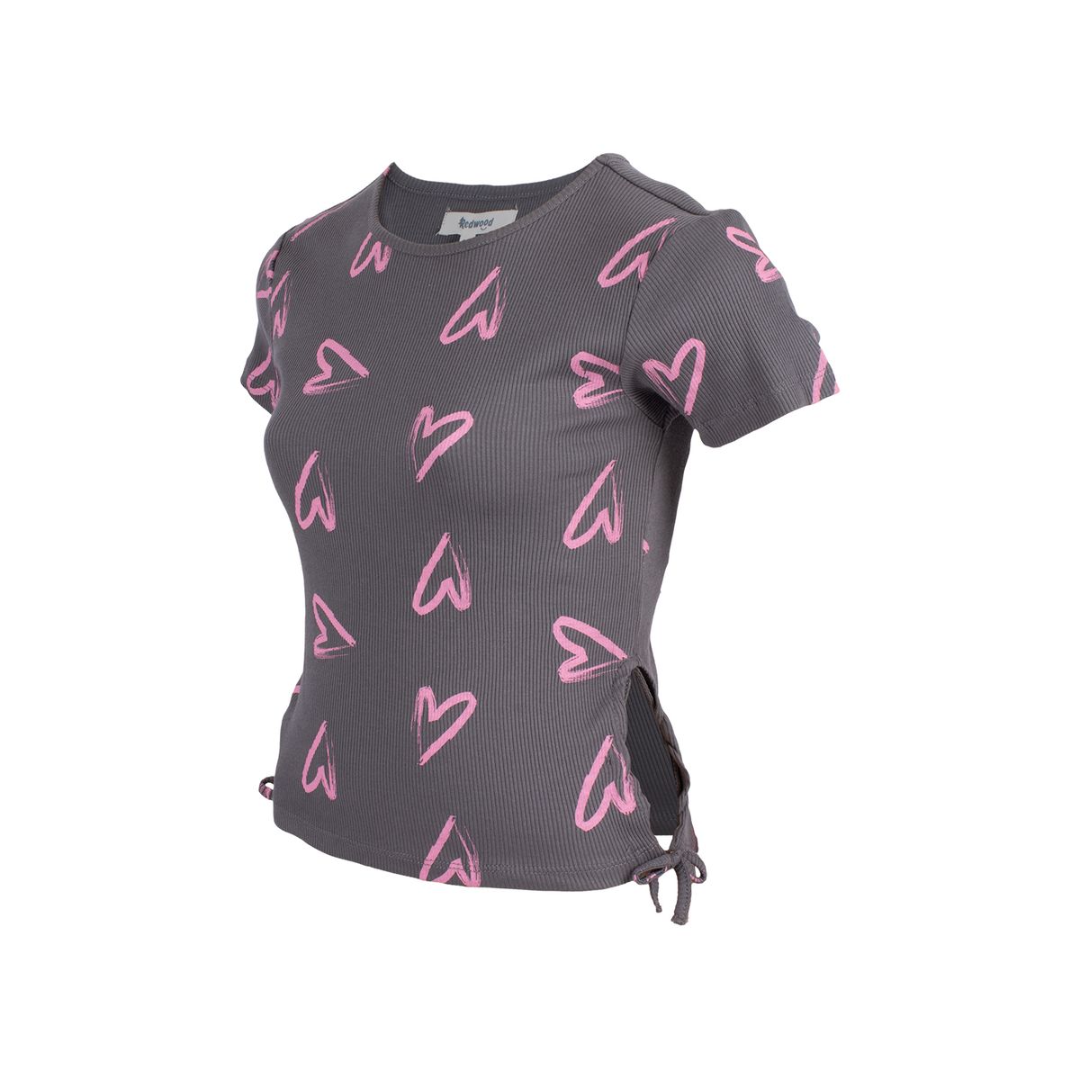 REDWOOD - Polo Manga Corta Rib Nudo Teen Niña