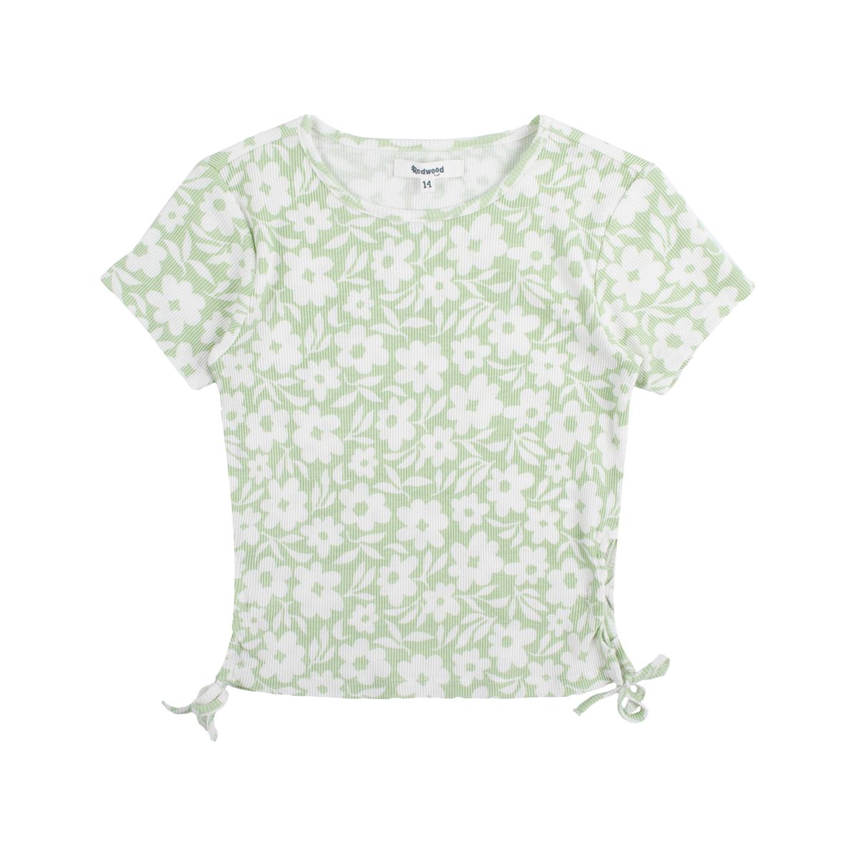 REDWOOD - Polo Manga Corta Rib Nudo Teen Niña