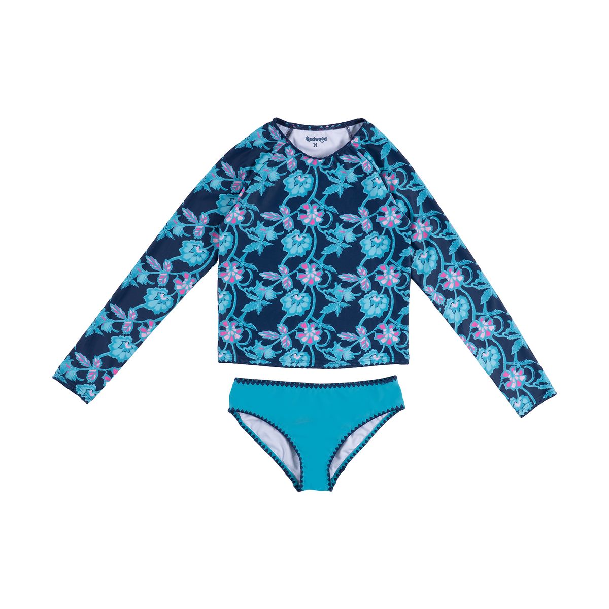 REDWOOD - WEB PACKX2 UV CROP TA NAVY 14