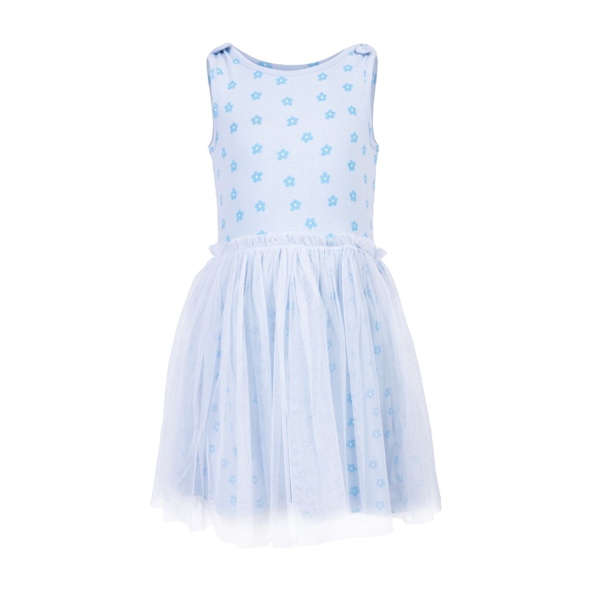REDWOOD - Vestido Rib Tul Niña