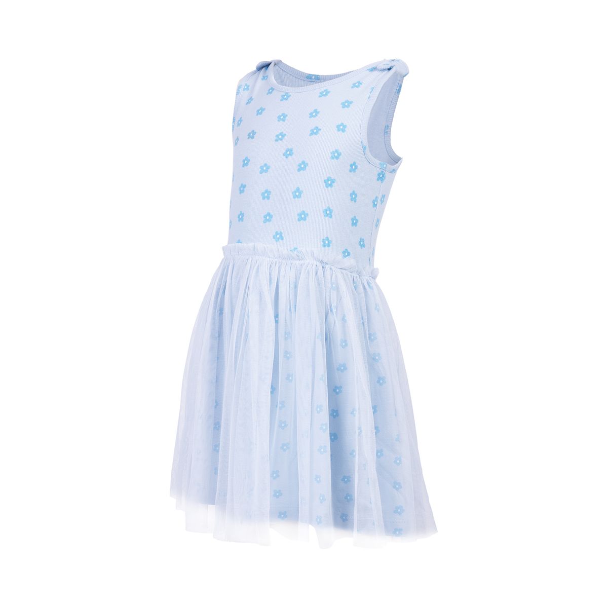 REDWOOD - Vestido Rib Tul Niña
