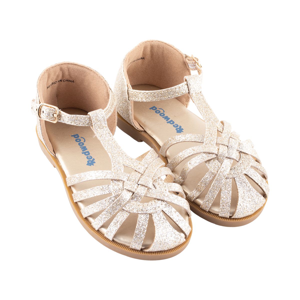 REDWOOD - WEB SANDALIACASUAL CANG PLUS  GOLD 19