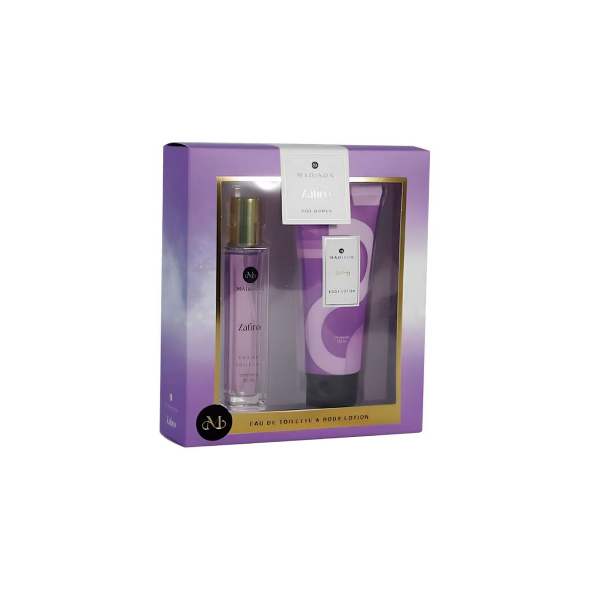 MADISON - Pack Madison Zafiro Perfume EDT 30 mL + Body Lotion 100 mL