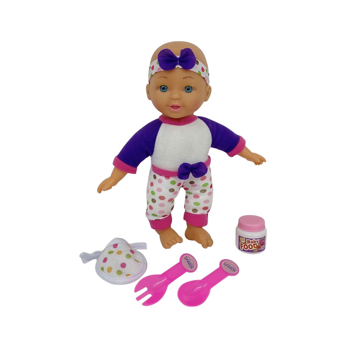 UNEEDA - Muñeca con Accesorios Cuerpo Blando 23 cm